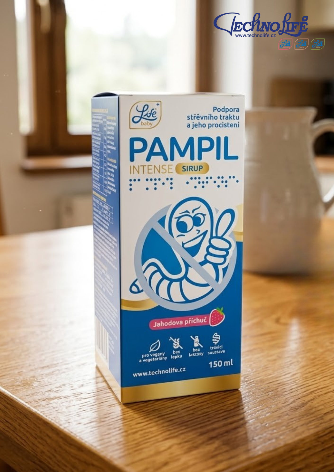 Pampil Intense – produktový podklad Techno Life